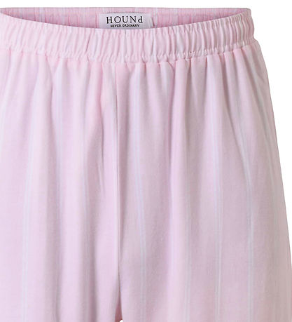 Hound Night Trousers - Pink/White Striped