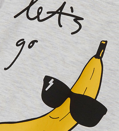 Name It T-shirt - NmmDavid - Gray Melange