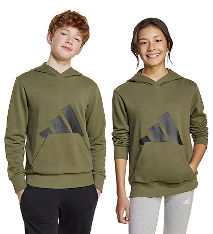 adidas Performance Hoodie - J BL HD - Olistr/Black