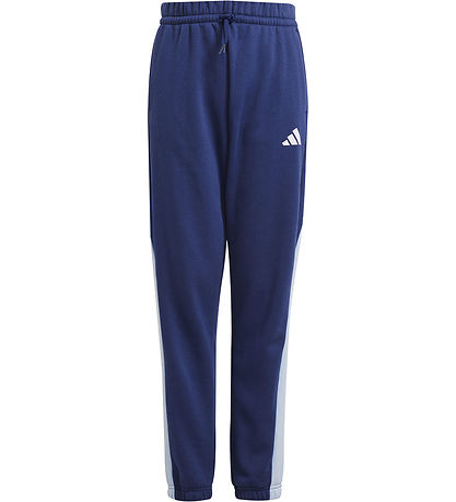 adidas Performance Sweatpants - J CB FL PT - Dkblue/Globlu/White