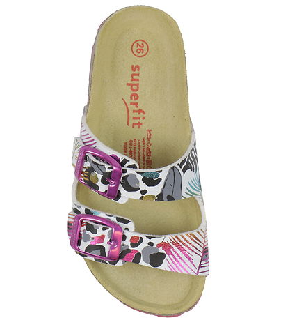 Superfit Sandals - Fussbett slipper - White/Purple