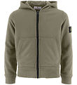 Stone Island Cardigan - Leðja M. Lógó