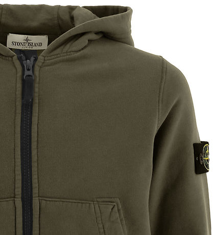Gilet Stone Island - Militaire Green av. Logo Gilet Stone Island - Militaire Green av. Logo