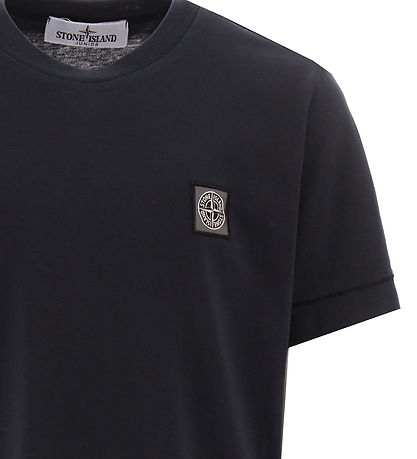 Stone Island T-shirt - Navy Blue w. Logo