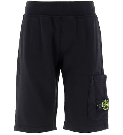 Stone Island Collegeshortsit - Musta M. Logo