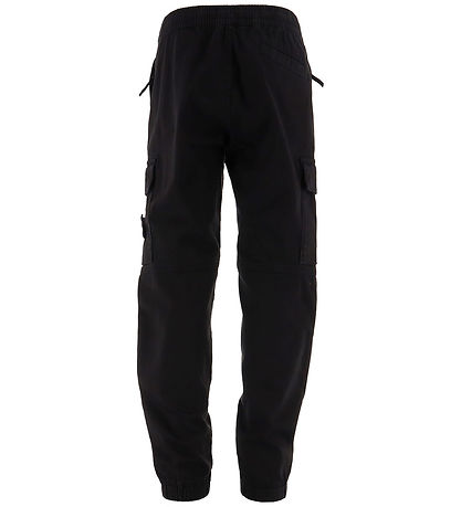 Stone Island Hosen - Schwarzes m. Logo