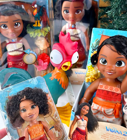 Disney Princess Vaiana Doll 2 w. Accessories - 38 cm - Singing F