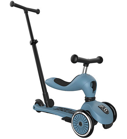 Highwaykick 1 Push&Go Scoot and Ride - Steel Highwaykick 1 Push&Go Scoot and Ride - Steel