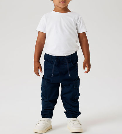 Name It Cargo pants - NmmBen - Navy Blazer