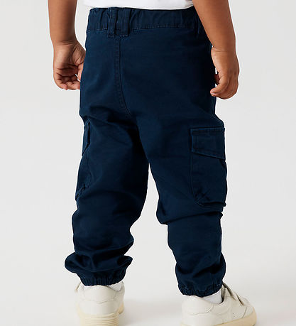 Name It Cargo pants - NmmBen - Navy Blazer