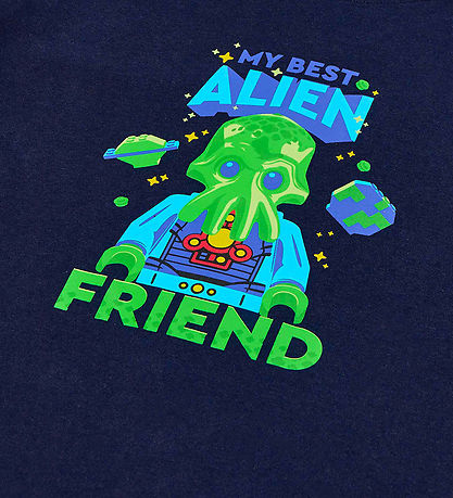 LEGO® Wear Blouse - LWTaffy - Dark Navy w. Alien