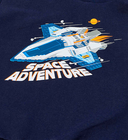 LEGO® City Hoodie - LWSaku - Dark Navy w. Print LEGO® City Hoodie - LWSaku - Dark Navy w. Print