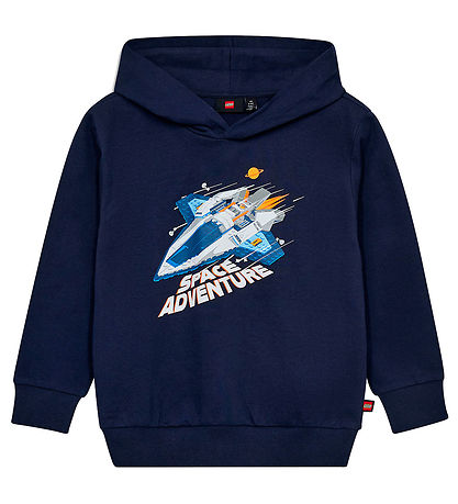 LEGO® City Hoodie - LWSaku - Dark Navy w. Print LEGO® City Hoodie - LWSaku - Dark Navy w. Print