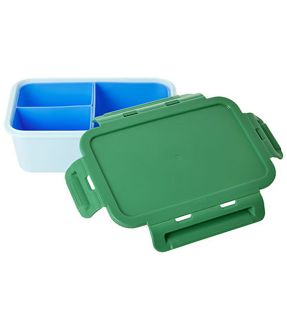 Rice Lunchbox - 3 Rum - 1100 mL - Light Blue/Green