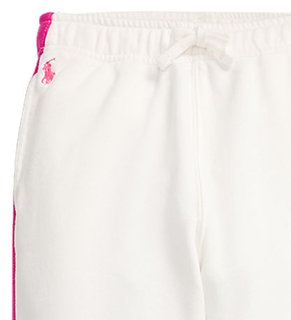 Polo Ralph Lauren Joggingbuxur - Hvítt/Bleikt