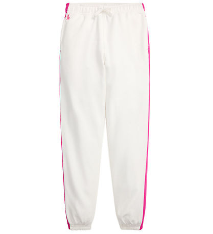 Polo Ralph Lauren Joggingbuxur - Hvítt/Bleikt