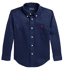 Polo Ralph Lauren Hemd - Leinen - Navy