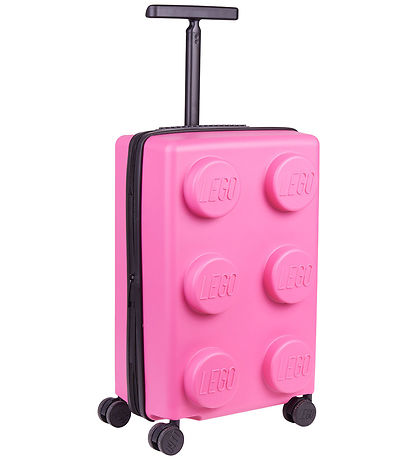 LEGO® Suitcase - Brick 2x3 - Expandable PP - 31 L - Bright Purpl