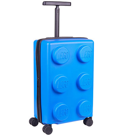 LEGO® Resväska - Tegelsten 2x3 - Expanderbar PP - 31 L - Ljus Bl