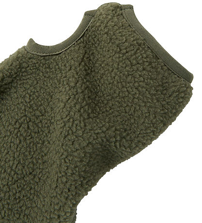 Name It Fleece Jacket - Teddy - NmmBuster - Dusty Olive