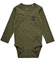 Hummel Bodysuit L/æ - hmlBeesy - Dusty Olive