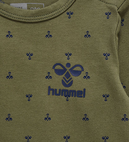 Hummel Bodysuit L/æ - hmlBeesy - Dusty Olive