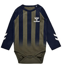 Hummel Bodysuit L/æ - hmlErhan - Dusty Olive