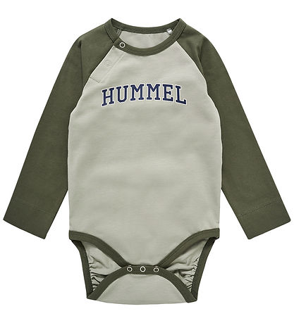 Hummel Bodysuit L/æ - hmlStein - Abbey Stone