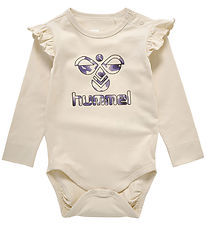 Hummel Bodysuit L/æ - hmlGitha - Whitecap Grey
