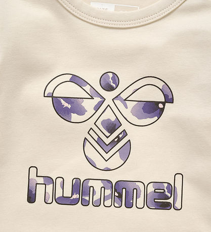 Hummel Bodysuit L/æ - hmlGitha - Whitecap Grey