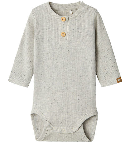 Name It Bodysuit L/æ - NbmBryan - Peyote Melange