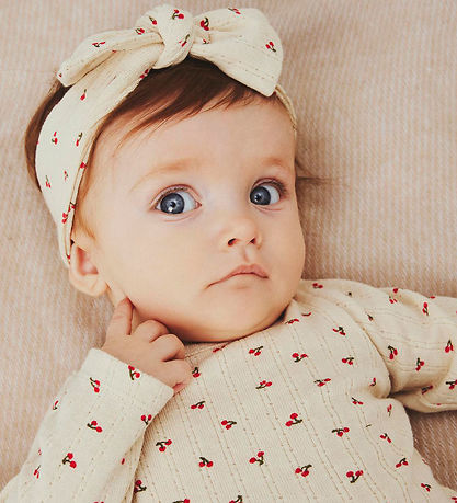 Name It Body L/Æ - NbfBilia - Summer Sand m. Kirsche