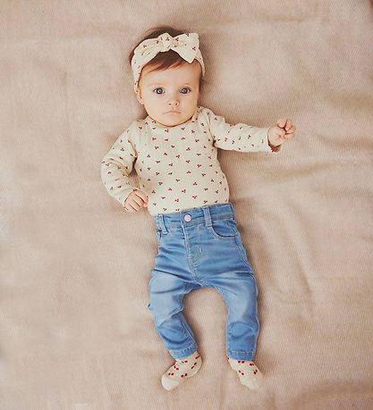 Name It Body L/Æ - NbfBilia - Summer Sand m. Kirsche