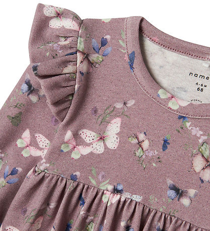 Robe Name It - NbfBela - Elderberry av. Papillons Robe Name It - NbfBela - Elderberry av. Papillons