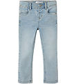 Name It Jeans - Noos - NmmSilas - Light Blue Bleikt Gallaefni Name It Jeans - Noos - NmmSilas - Light Blue Bleikt Gallaefni