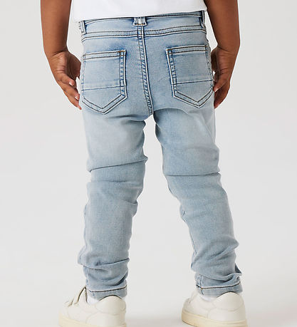 Name It Jeans - Noos - NmmSilas - Light Blue Bleached Denim Name It Jeans - Noos - NmmSilas - Light Blue Bleached Denim