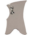 Racing Kids Balaclava - 2-layer - Stone w. Bow Racing Kids Balaclava - 2-layer - Stone w. Bow