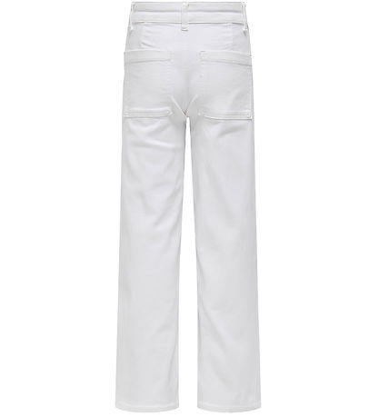 Kids Only Jeans - Wide - Noos - KogSylvie - White Kids Only Jeans - Wide - Noos - KogSylvie - White