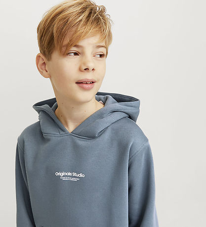 Jack & Jones Hoodie - Noos - JorVesterbro JNR - Stormy Weath