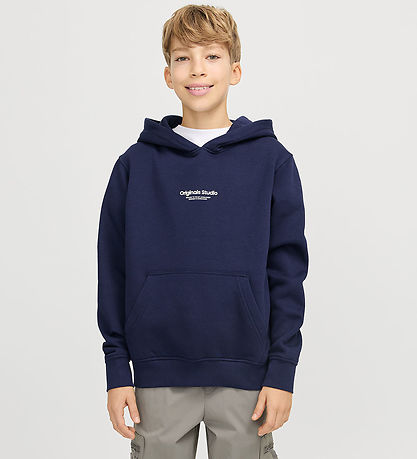 Jack & Jones Hoodie - Noos - JorVesterbro JNR - Ocean Cavern