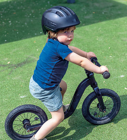 Abus Bicycle Helmet - Smiley 3.0 Ace LED - Velvet Black