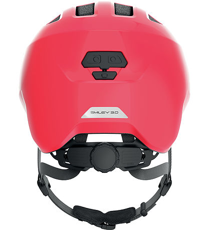 Abus Cykelhjälm - Smiley 3.0 - Glänsande röd