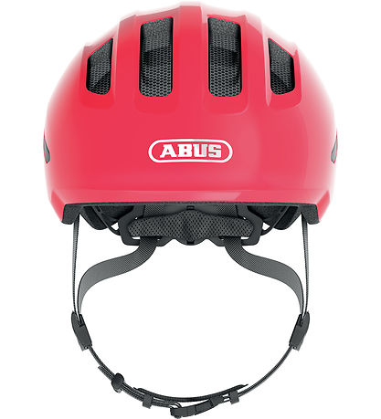 Abus Cykelhjälm - Smiley 3.0 - Glänsande röd
