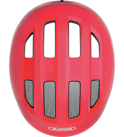 Abus Cykelhjälm - Smiley 3.0 - Glänsande röd
