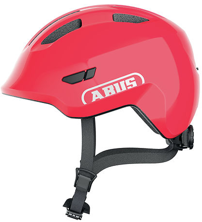 Abus Cykelhjälm - Smiley 3.0 - Glänsande röd