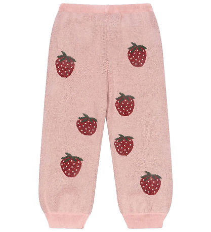 Konges Sløjd Hosen - Strick - Lapis Lurex - Strawberry