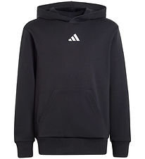 adidas Performance Hoodie - J S F HD 225 - Black/White adidas Performance Hoodie - J S F HD 225 - Black/White