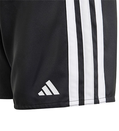 adidas Performance Swim Shorts - 3S Town - Black/White adidas Performance Swim Shorts - 3S Town - Black/White
