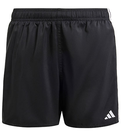 adidas Performance Swim Shorts - 3S Town - Black/White adidas Performance Swim Shorts - 3S Town - Black/White