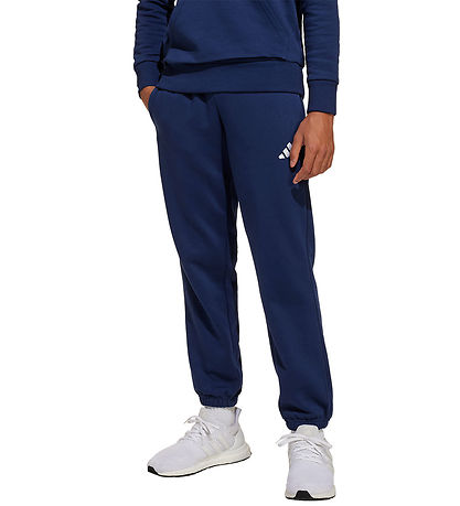 adidas Performance Sweatpants - J SL FL PT 225 - Dkblue/White
